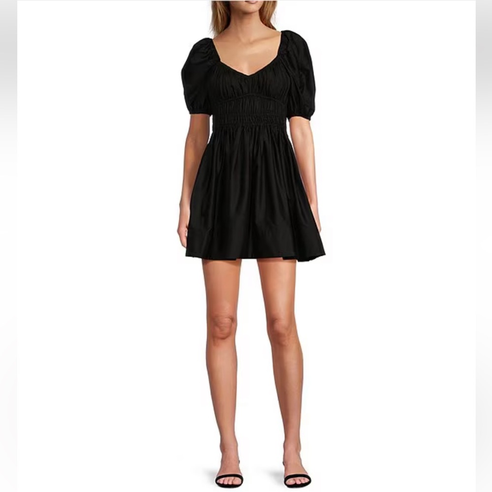 Antonio Melani Chappell Sweetheart Short Smocked Babydoll Dress size 0 $179